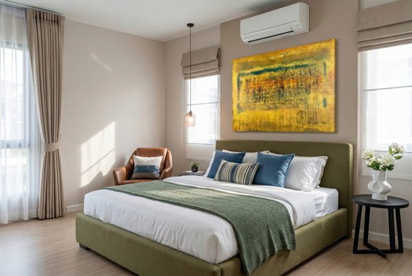 "Takoskyra" – paveikslas miegamajame.